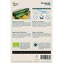 Buzzy ® Bio Courgette Black Beauty Achterkant